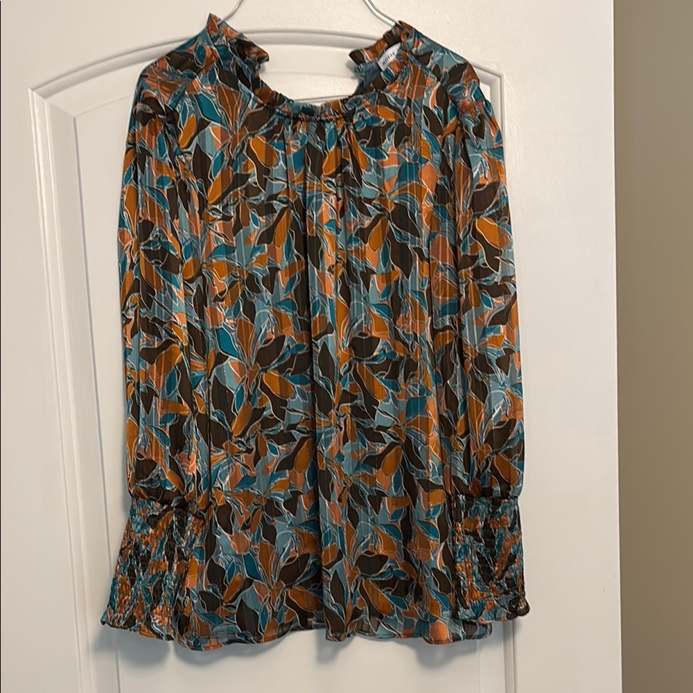 Floral Long Sleeve Women's Top